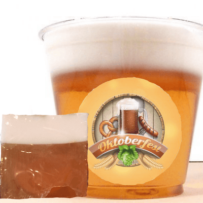 The Midwest Mermaid Company Bar Soap Octoberfest Honey Ale Soap