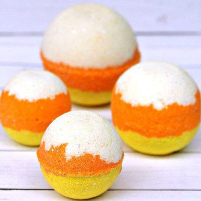 The Midwest Mermaid Company Candy Corn Bath Bombs