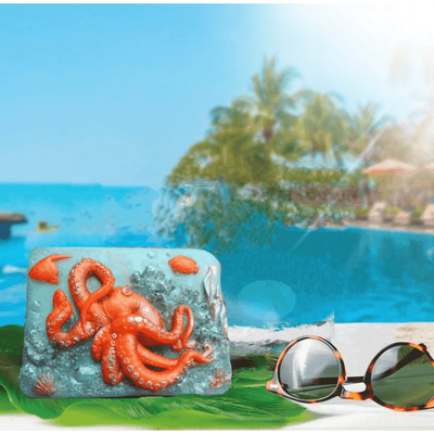 The Midwest Mermaid Company Soap Captain Nemo's Octopi Soap