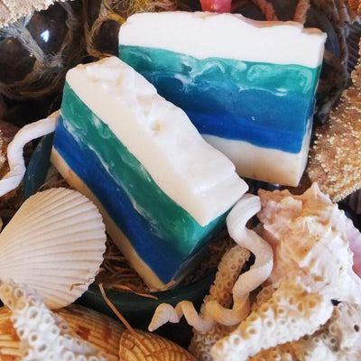 The Midwest Mermaid Company Soap Smooth Cut Old Salt Sea Soap